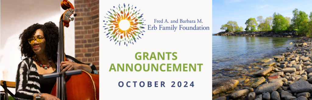 October Grants Strengthen the Arts and Organizations Contributing to a Healthier Environment